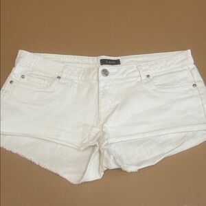 White Denim Shorts STS BLUE